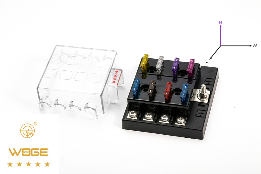 202-08KW Bolt plate fuse Box Multipoint wiring