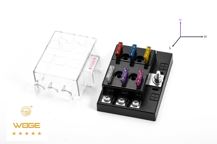 202-06KW    Bolt plate fuse Box Multipoint wiring