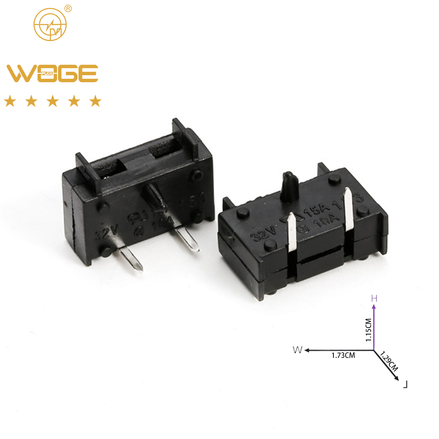 WG1537 小型保险丝座